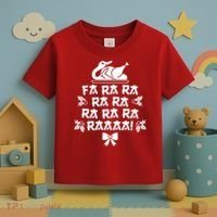Fa Ra Ra Christmas Duck Toddler T-Shirt thumb 3