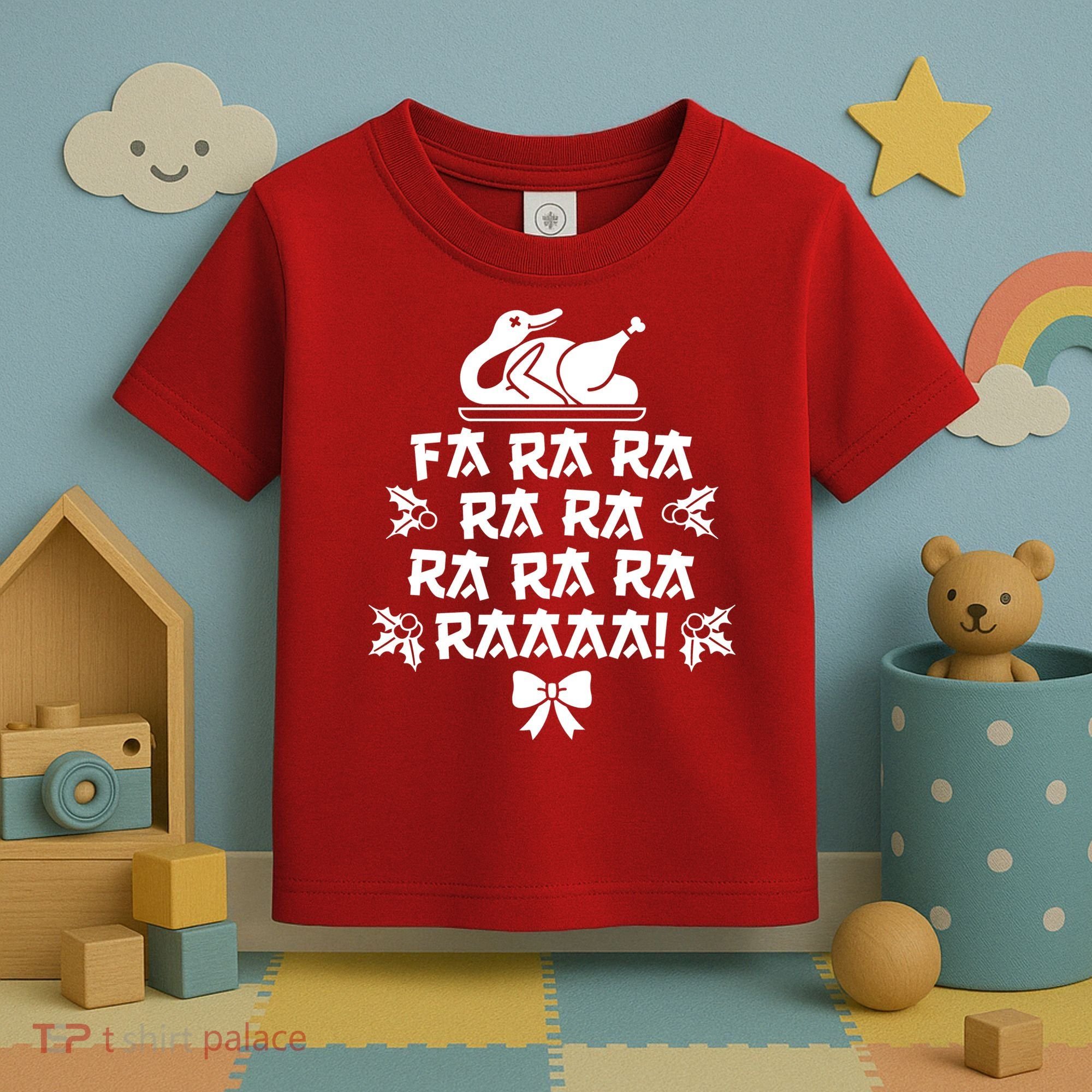 Fa Ra Ra Christmas Duck Toddler T-Shirt