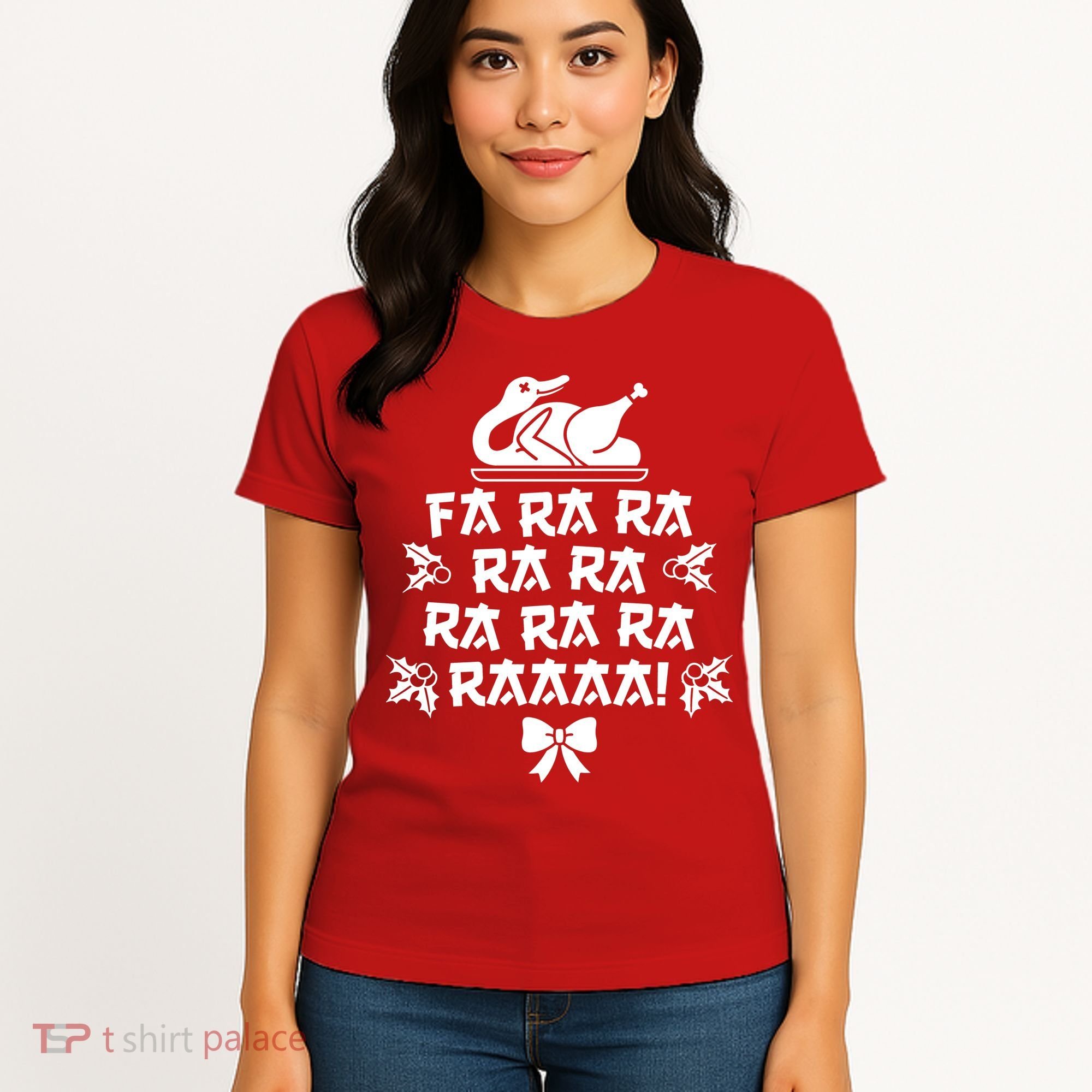 Fa Ra Ra Christmas Duck Women's T-Shirt