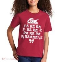 Fa Ra Ra Christmas Duck Kids T-Shirt thumb 2