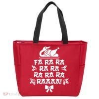 Fa Ra Ra Christmas Duck Tote Bag thumb 0