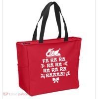 Fa Ra Ra Christmas Duck Tote Bag thumb 2