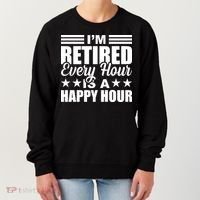 Funny Retired Retirement Women's Sweatshirt thumb 0