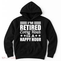 Funny Retired Retirement Hoodie thumb 0