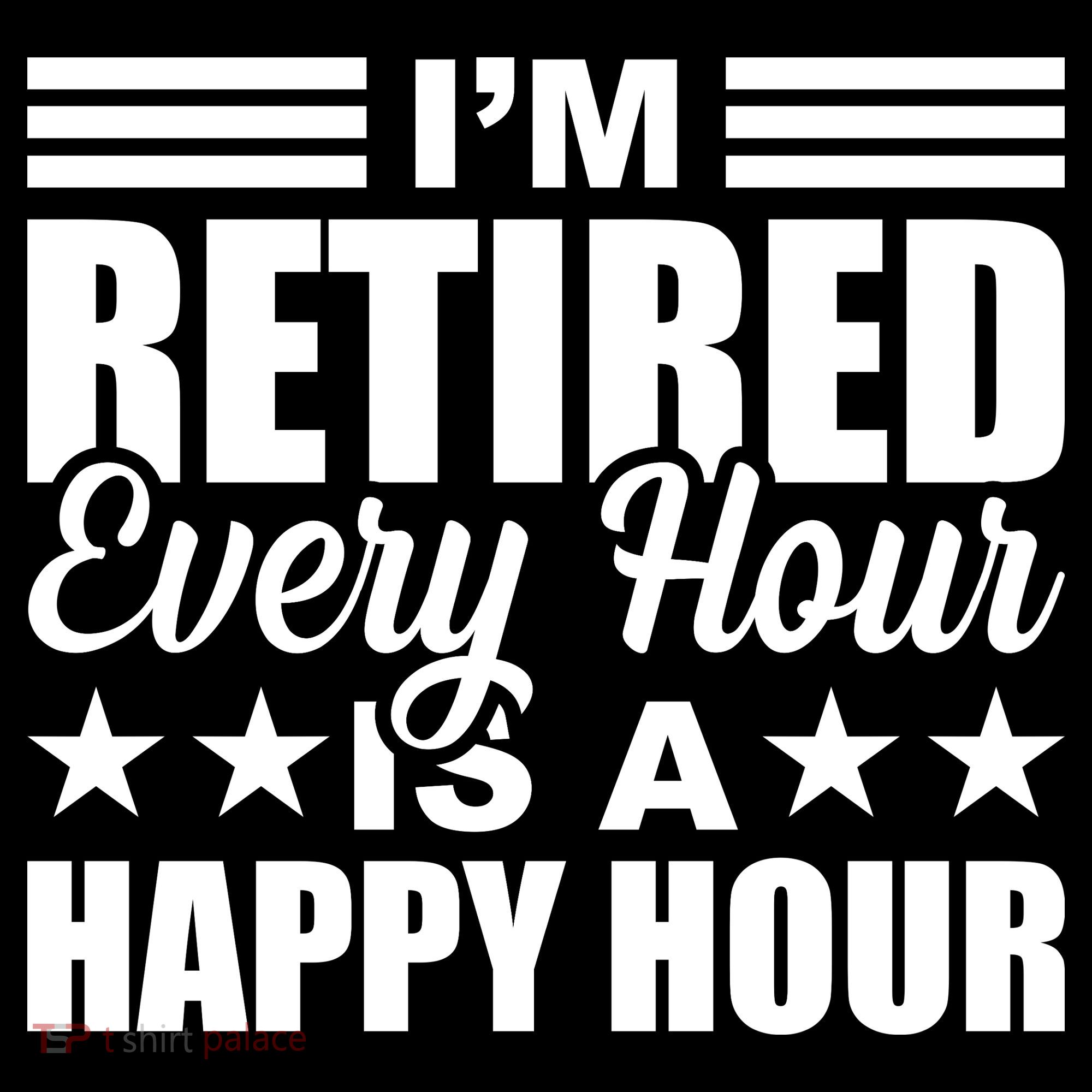 Funny Retired Retirement V-Neck T-Shirt