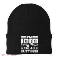 Funny Retired Retirement Beanie thumb 0