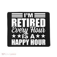 Funny Retired Retirement Mousepad thumb 0