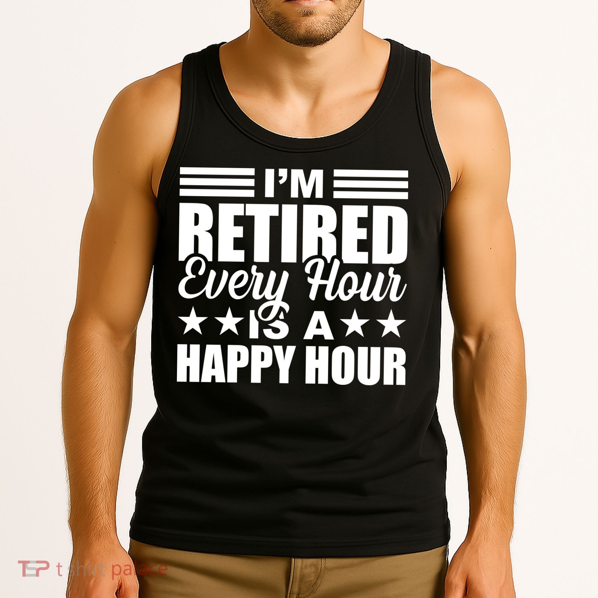 Funny Retired Retirement Tank Top
