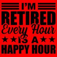 Funny Retired Retirement Santa Hat thumb 1
