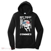 Funny Ronald Reagan Not Today Commie Political Humor Women's Hoodie thumb 0