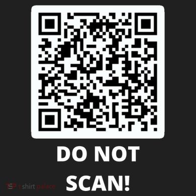 Funny Rick Roll Meme QR Code Do Not Scan Design Comfort Colors Boxy T-Shirt