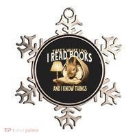 Funny Rabbit Reading Book That Is What I Do Ornament thumb 0