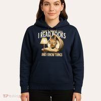 Funny Rabbit Reading Book That Is What I Do Hoodie thumb 5