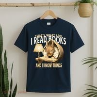Funny Rabbit Reading Book That Is What I Do T-Shirt thumb 2