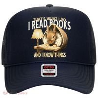 Funny Rabbit Reading Book That Is What I Do Hat thumb 0