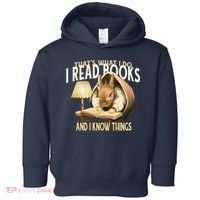 Funny Rabbit Reading Book That Is What I Do Toddler Hoodie thumb 0