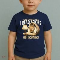 Funny Rabbit Reading Book That Is What I Do Toddler T-Shirt thumb 2
