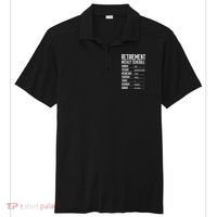 Funny Retired Retirement Schedule Gift Sport-Tek Posi-UV Pro Polo thumb 0
