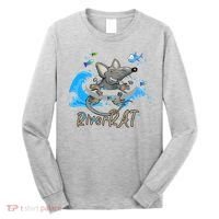 Funny River RAT Tubing Down The River Long Sleeve Shirt thumb 0