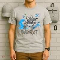 Funny River RAT Tubing Down The River T-Shirt thumb 6