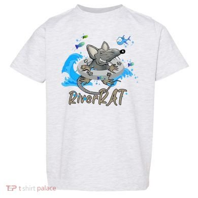 Funny River RAT Tubing Down The River Toddler T-Shirt