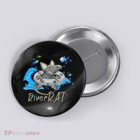 Funny River RAT Tubing Down The River Button thumb 0