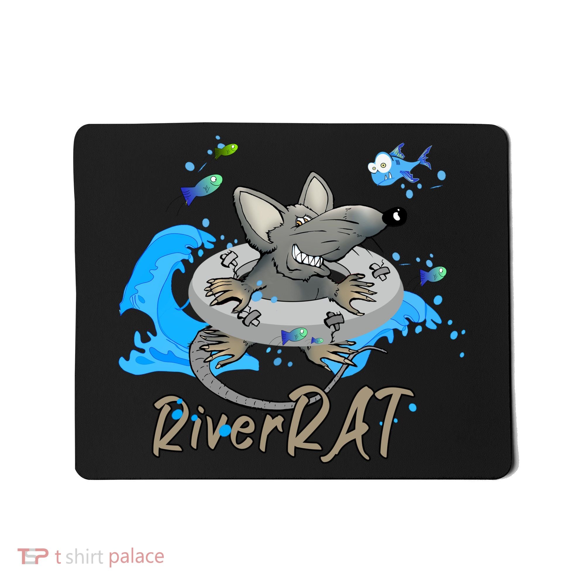 Funny River RAT Tubing Down The River Mousepad