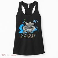 Funny River RAT Tubing Down The River Women's Tank Top thumb 0