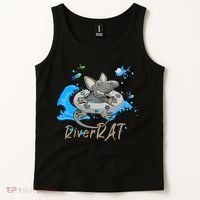 Funny River RAT Tubing Down The River Tank Top thumb 2