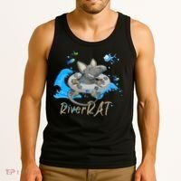 Funny River RAT Tubing Down The River Tank Top thumb 3
