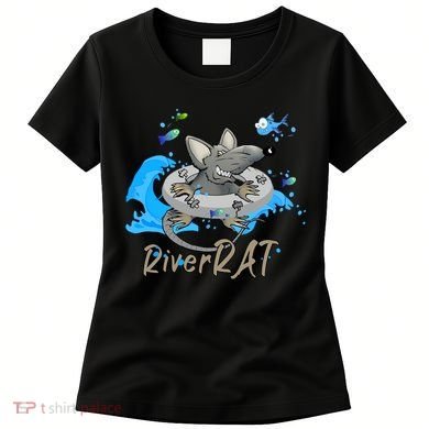 Funny River RAT Tubing Down The River Women's T-Shirt