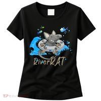 Funny River RAT Tubing Down The River Women's T-Shirt thumb 0