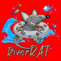 Funny River RAT Tubing Down The River Santa Hat thumb 1