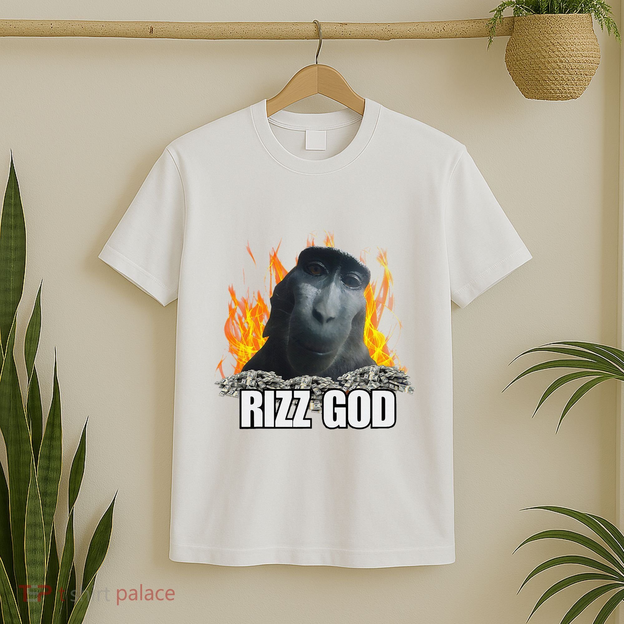 Funny Rizz Rizzler Rizz God Slang Meme Trending Social Media T-Shirt