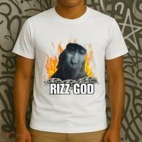 Funny Rizz Rizzler Rizz God Slang Meme Trending Social Media T-Shirt thumb 3