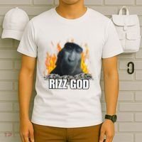 Funny Rizz Rizzler Rizz God Slang Meme Trending Social Media T-Shirt thumb 6