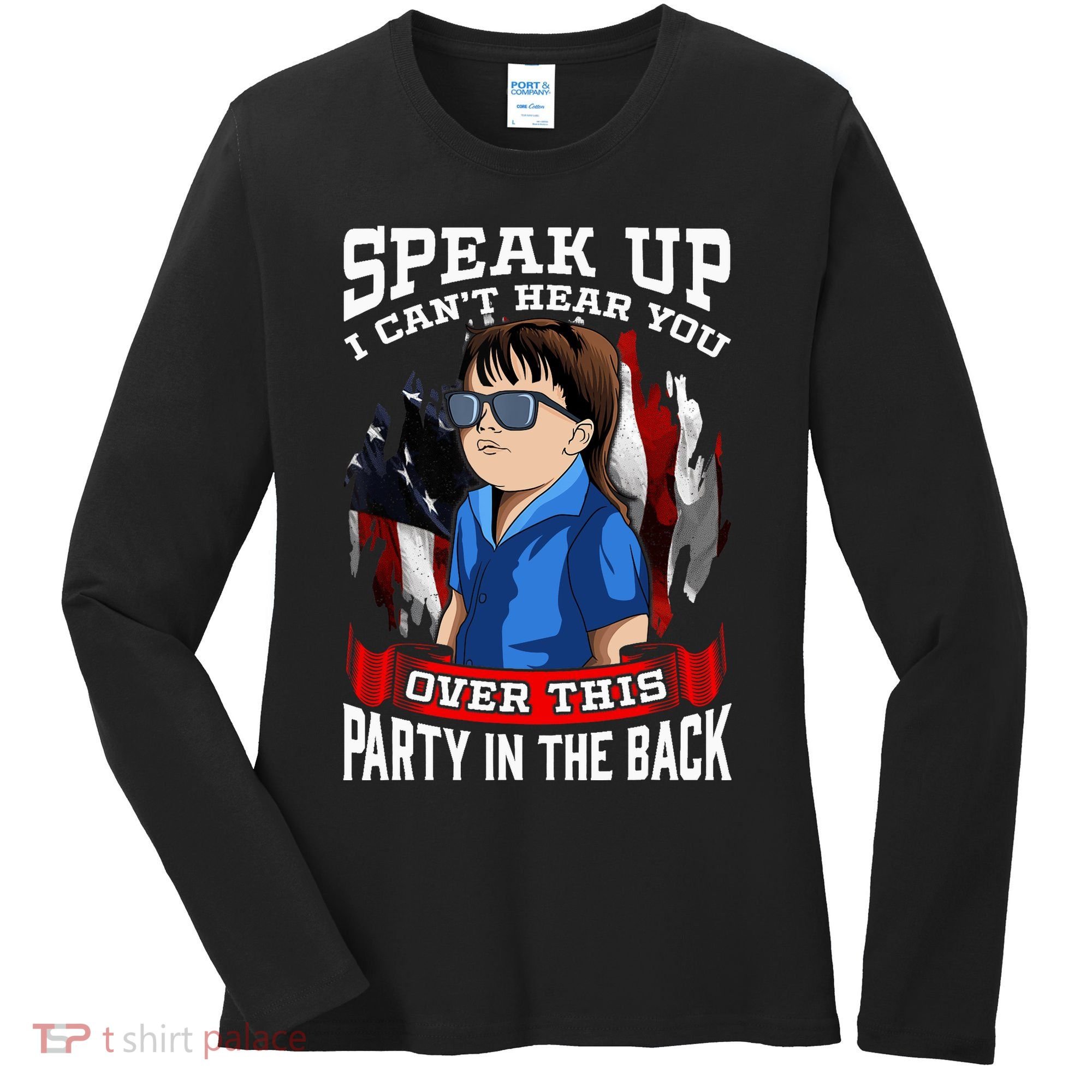 Funny Redneck Redneck Funny Redneck Mullet Women's Long Sleeve Shirt