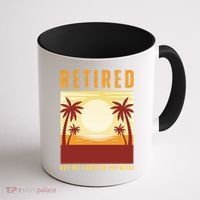 Funny Retired Retirement Gift Not My Problem Anymore Coffee Mug thumb 1