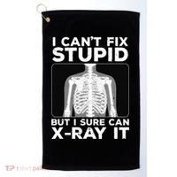 Funny Radiologist Rad Tech Xray Radiologist Golf Towel thumb 0