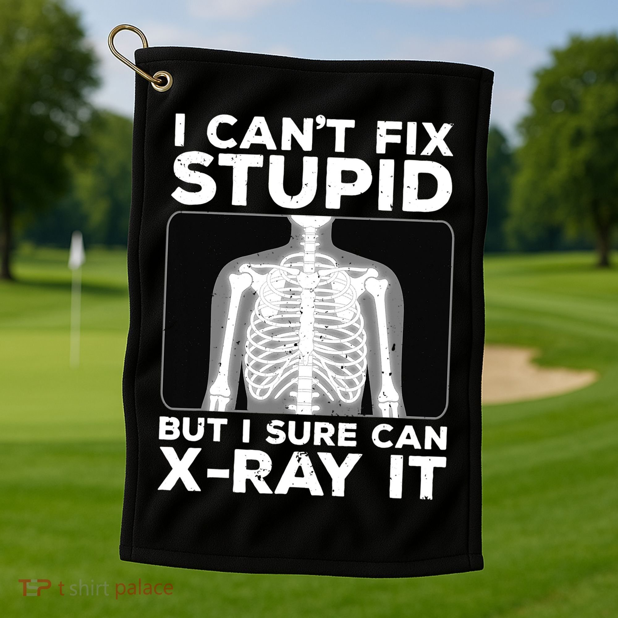 Funny Radiologist Rad Tech Xray Radiologist Golf Towel