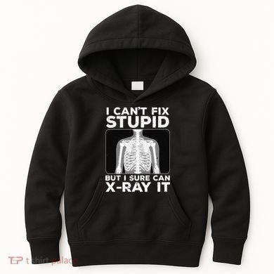 Funny Radiologist Rad Tech Xray Radiologist Kids Hoodie