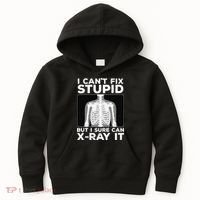Funny Radiologist Rad Tech Xray Radiologist Kids Hoodie thumb 0