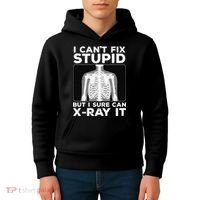 Funny Radiologist Rad Tech Xray Radiologist Kids Hoodie thumb 4