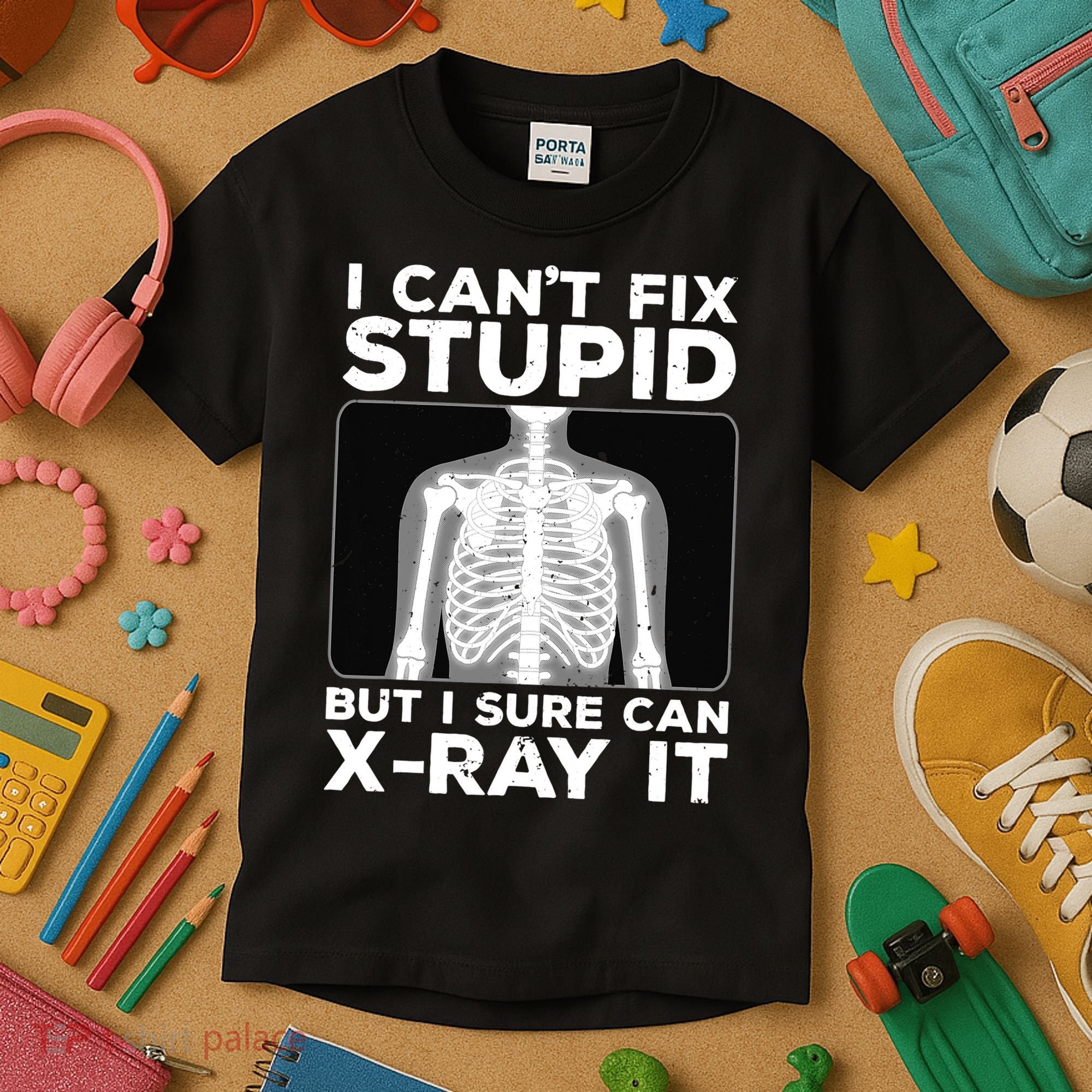 Funny Radiologist Rad Tech Xray Radiologist Kids T-Shirt