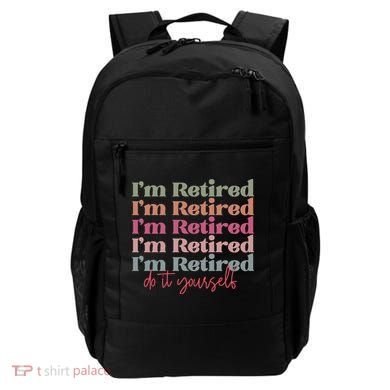Funny Retired Retirement Gift Backpack