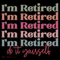 Funny Retired Retirement Gift Ornament thumb 1