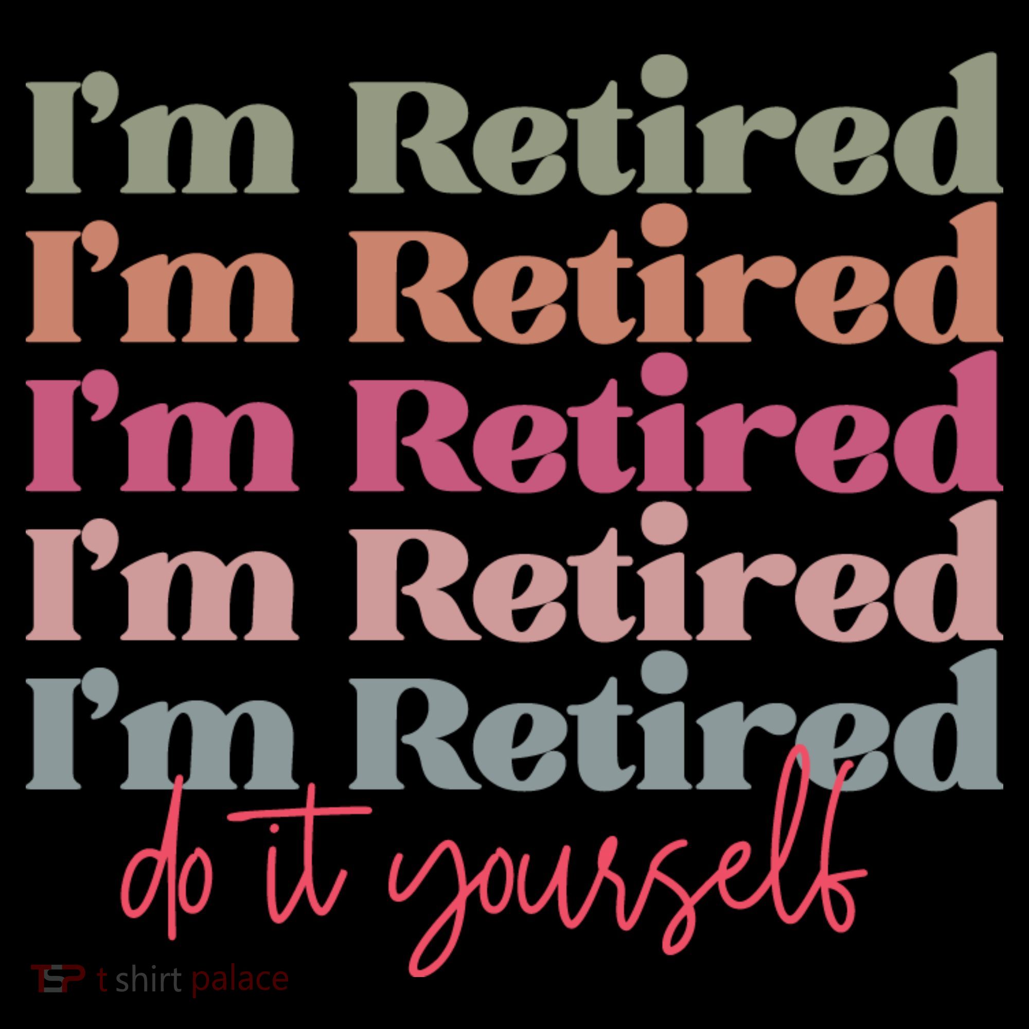 Funny Retired Retirement Gift Tote Bag