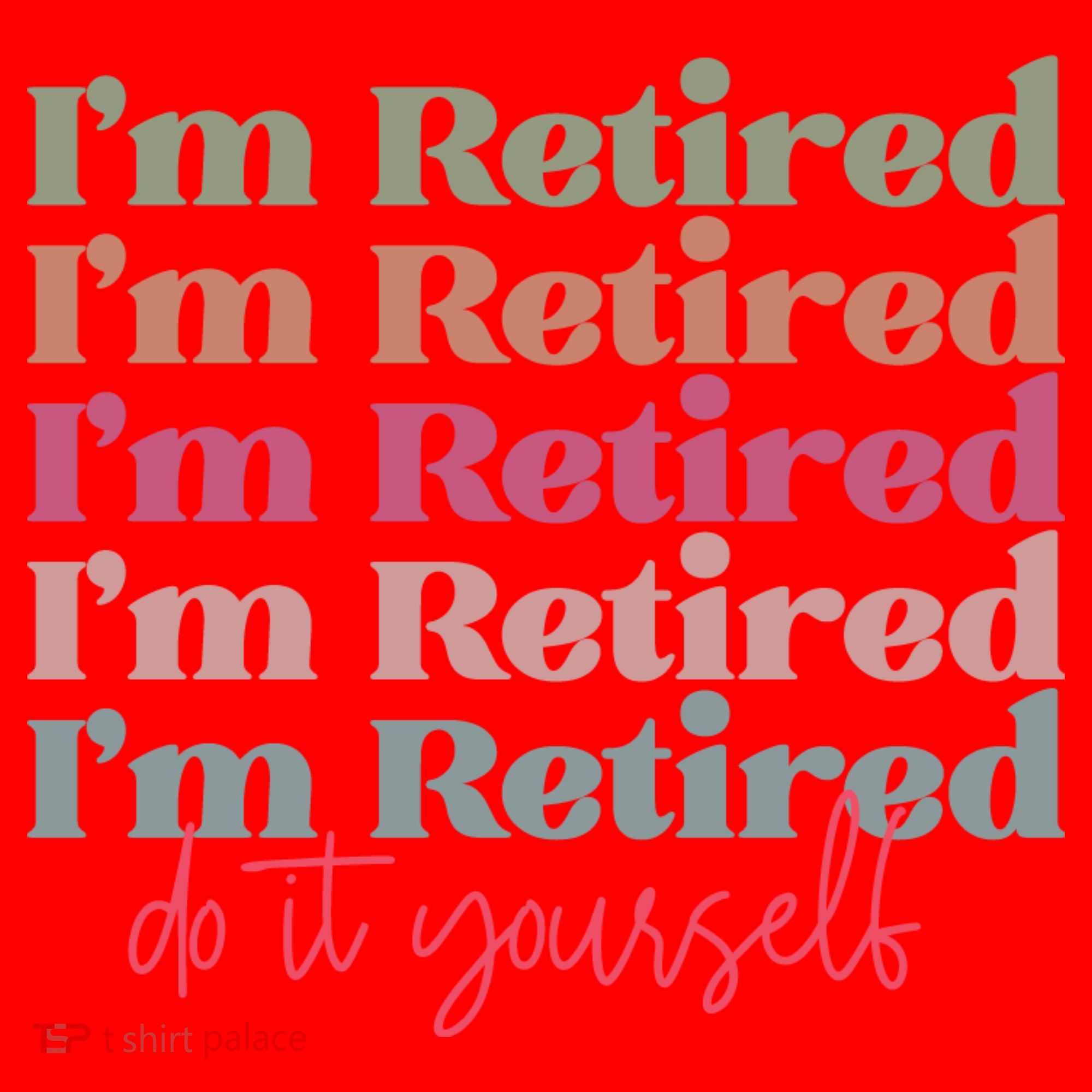 Funny Retired Retirement Gift Santa Hat