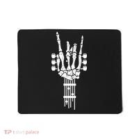 Funny Rock & Roll Skeleton Gift Funny Guitar Music Lover Gift Mousepad thumb 0