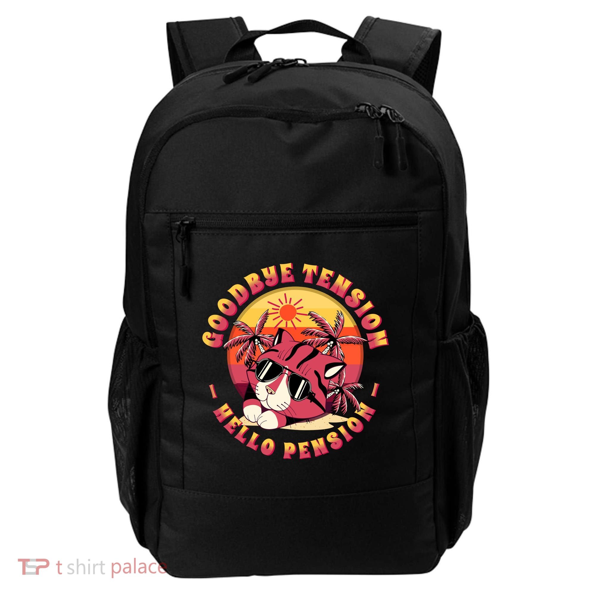 Funny Retired Retirement Gift Goodbye Tension Backpack